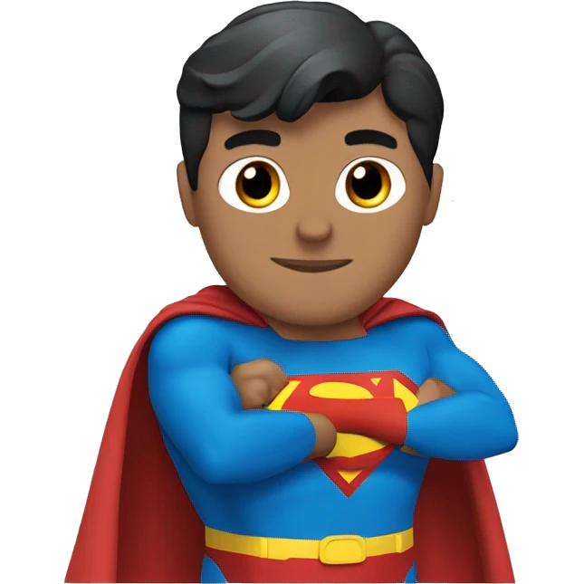 Superman in blue  emoji