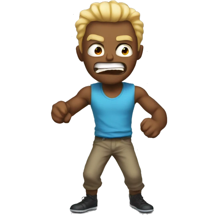 super mad emoji