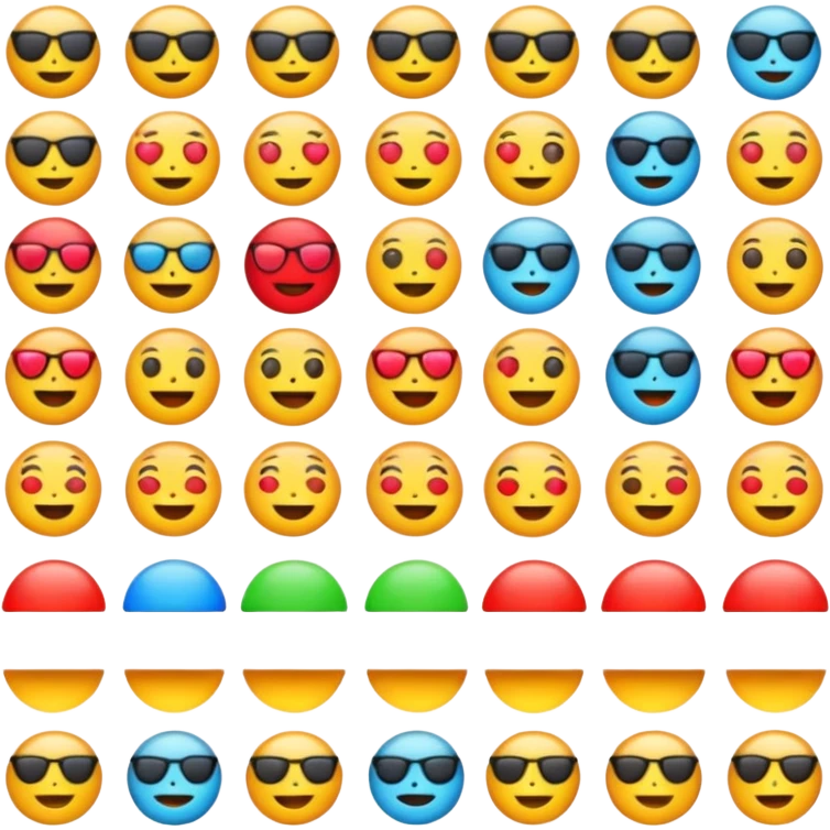 Emojis cacheados emoji