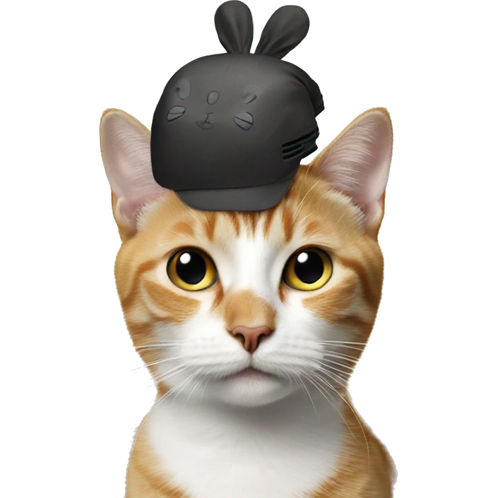 Shoe on a cat’s head emoji