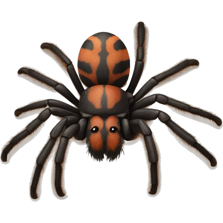 red knee tarantula emoji