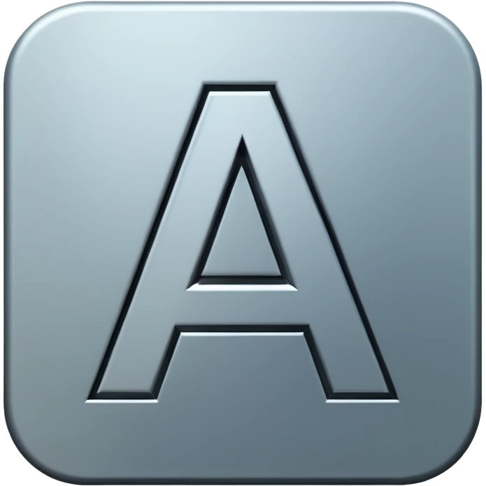 i want two letters AI, it should be clearly visible i am tagging this AInot satisfied , i want A and I emoji