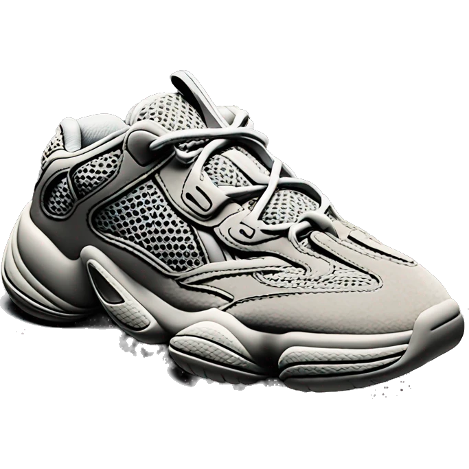 yeezy 500 granite emoji