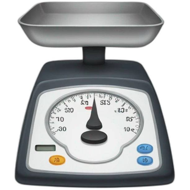 electronic scale emoji