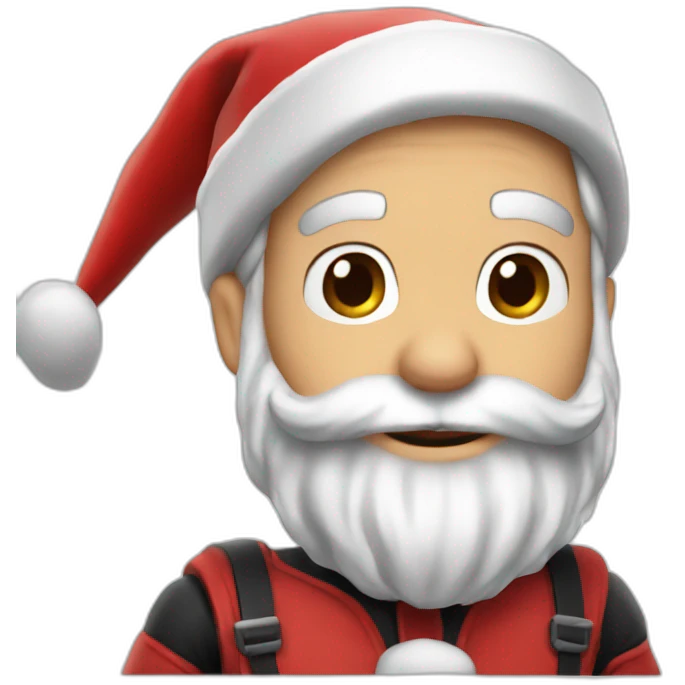 antman santa emoji