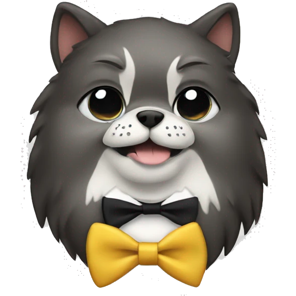 proud with bowtie emoji