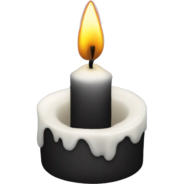candle black emoji