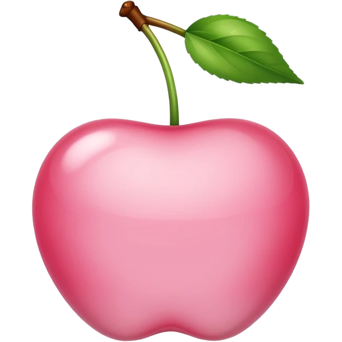 light pink Cherry emoji