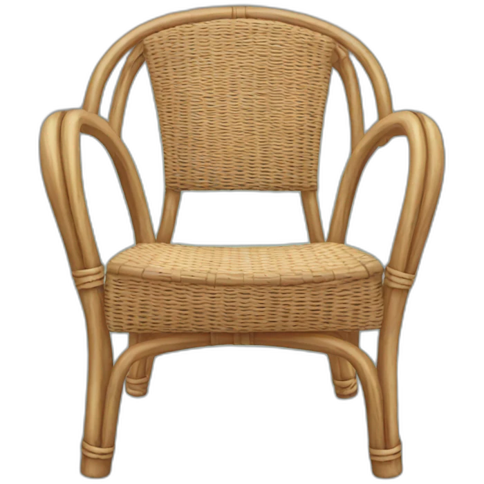 Rattan Chair emoji