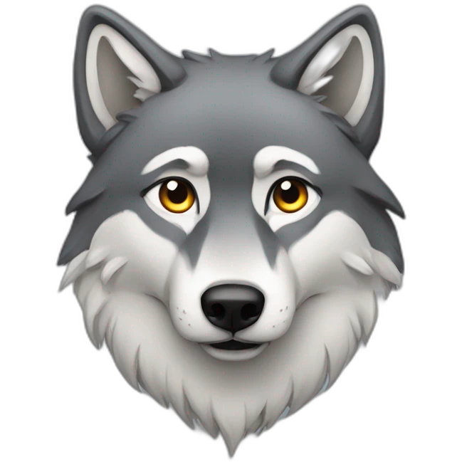 Wolf emoji