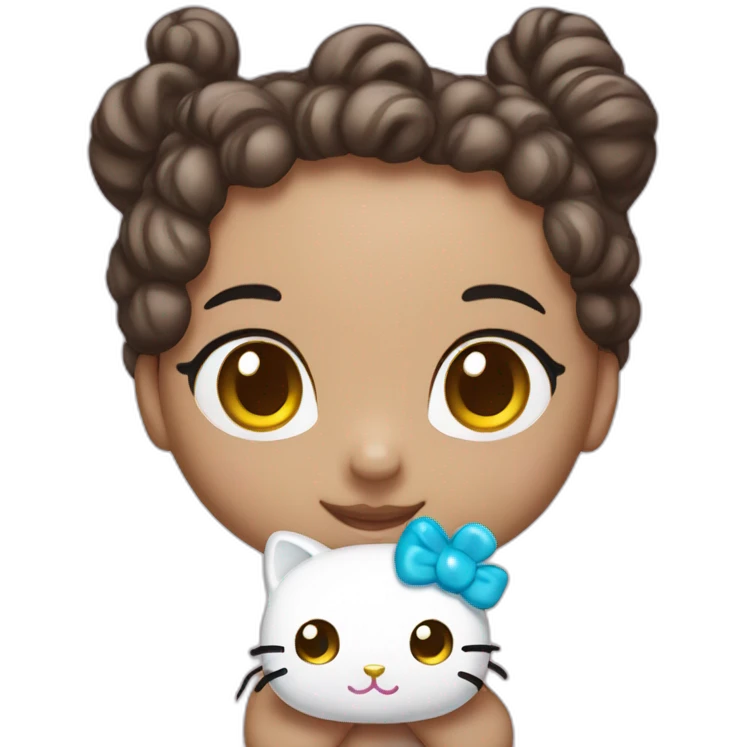 Hello kitti emoji
