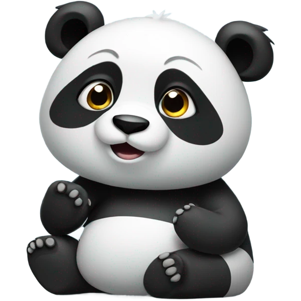 Panda Smoking  emoji