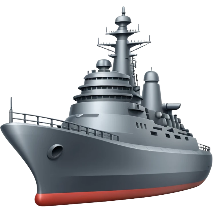 warship  emoji