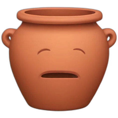 clay pot emoji