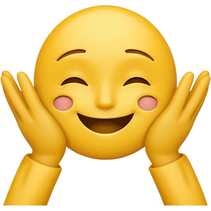 yellow emoticon with Hands OVER eyes emoji