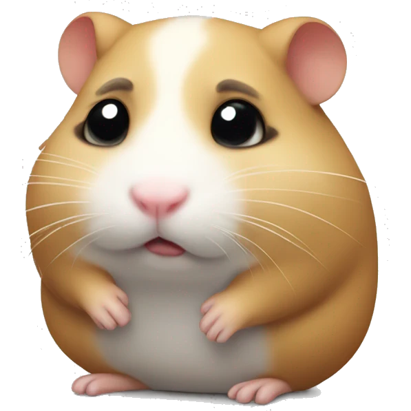 Sad Hamster emoji