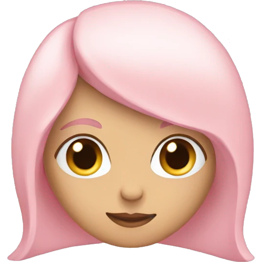 Light pink hart  emoji