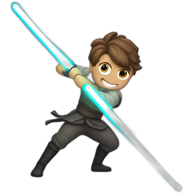 light saber battle emoji