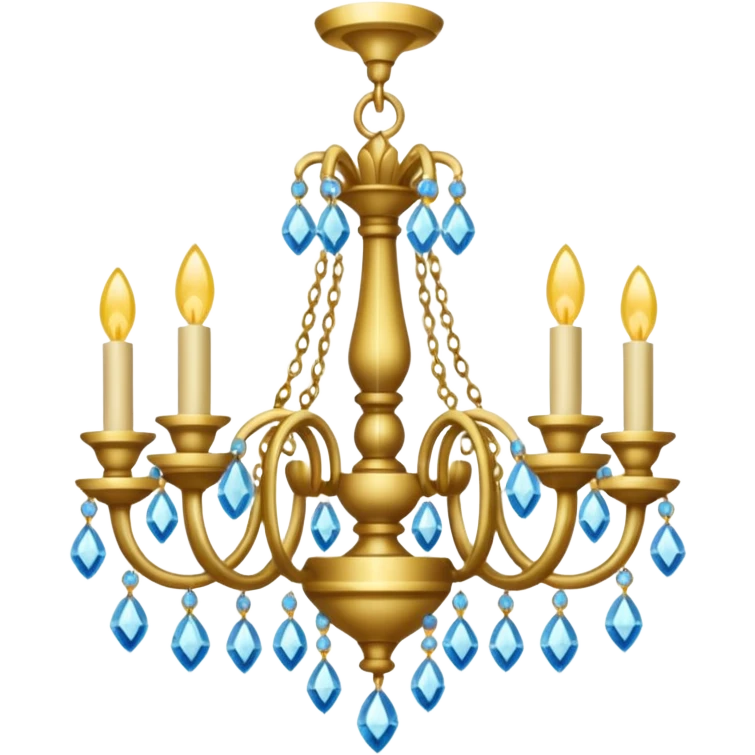 Ceiling chandelabra chandelier emoji