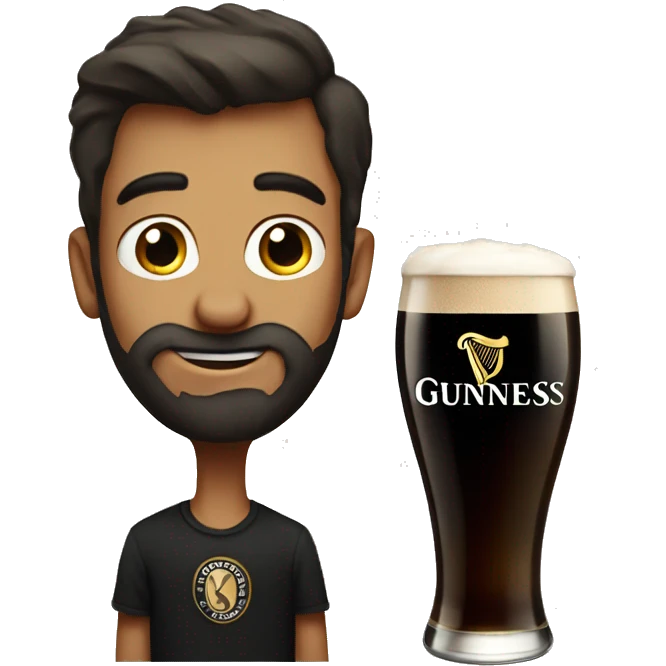Guinness beer emoji