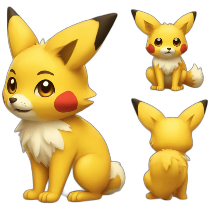 PIKACHU FOX emoji