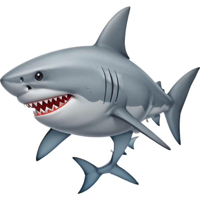 Shark with a blunt in its mouth emoji