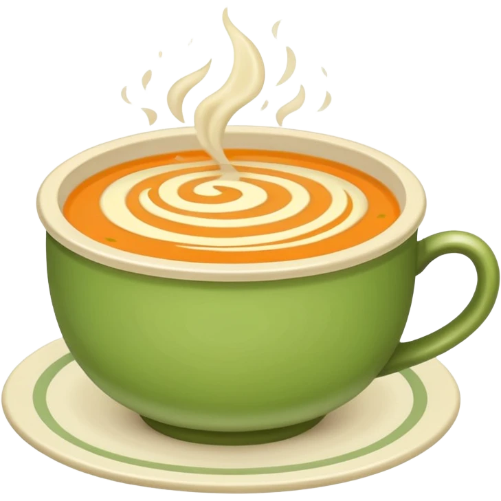 Cup of soup emoji