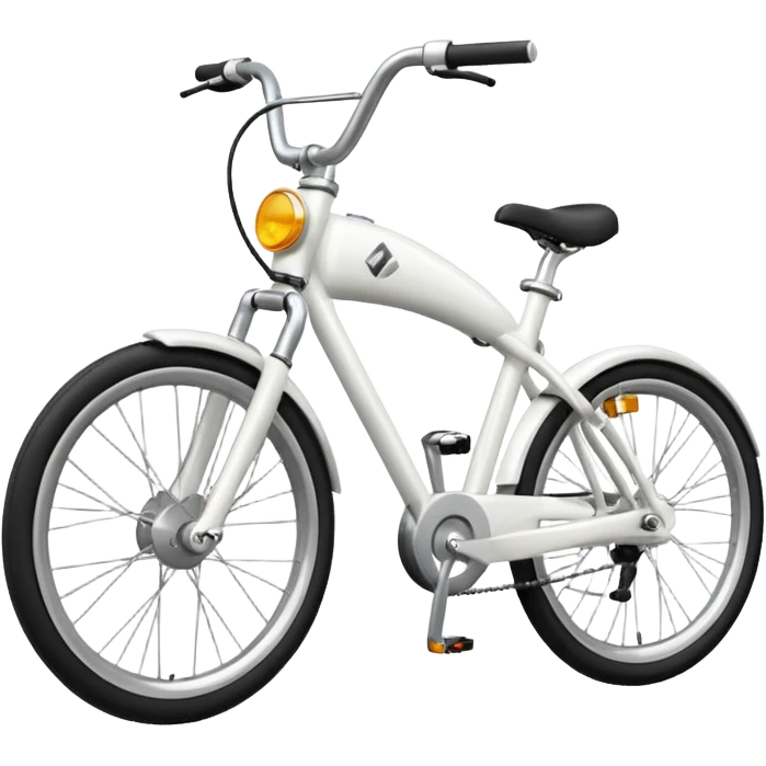 White  ns bike emoji