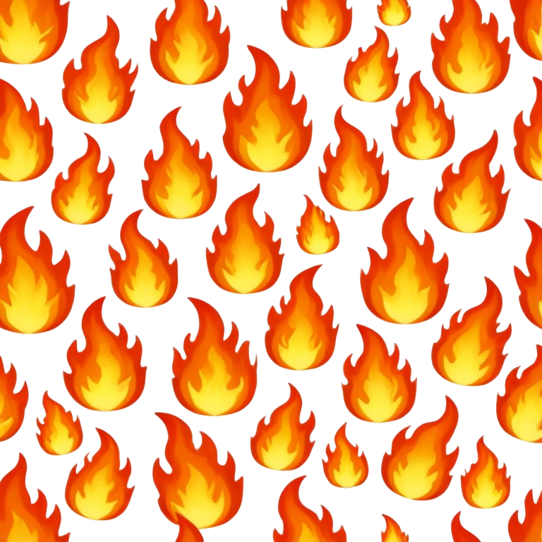 underworld hell with flames emoji