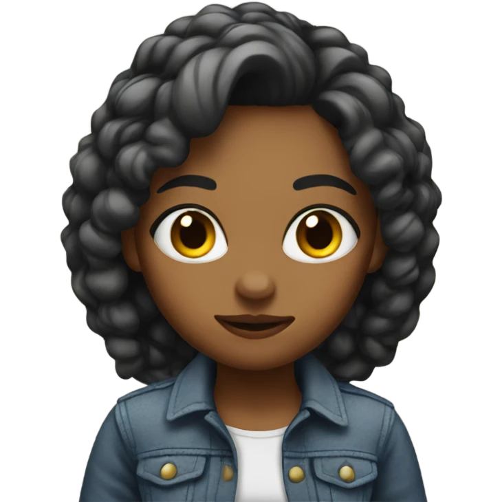Girl with attitude  emoji