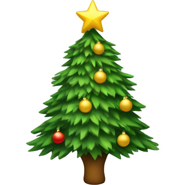 Christmas tree emoji