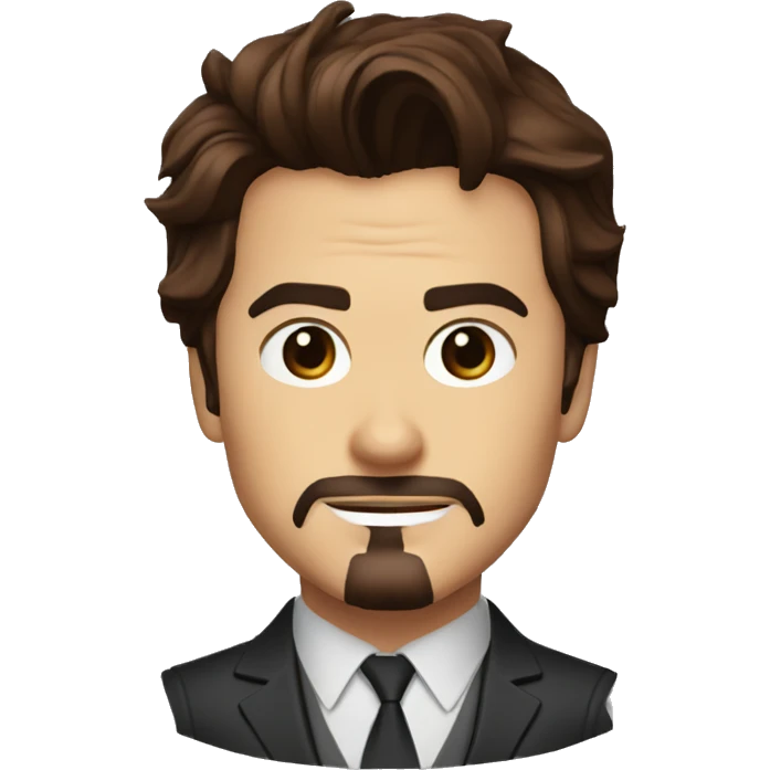 tony stark spiderman emoji