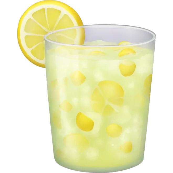 Lemonade emoji