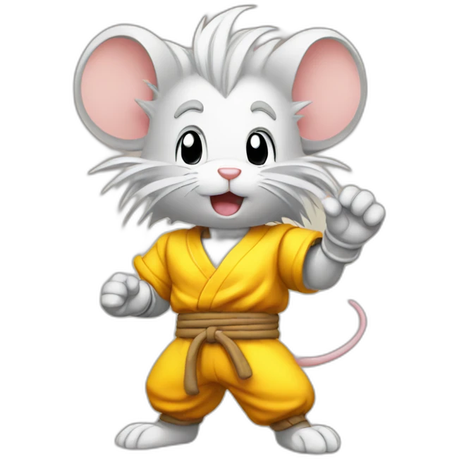 mouse super sayan emoji