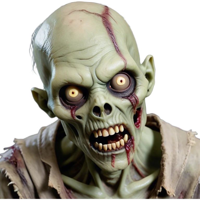 Cinematic Realistic WoW undead friendly zombie Portrait, head tilted dramatically with an exaggeratedly amused expression, blending grim determination with a touch of sardonic humor. His withered pallid skin and weathered, muted attire are rendered with lifelike detail and dynamic lighting, high shine, dramatic yet whimsical, capturing an undead friendly zombie whose epic defiance is matched by an irreverent smirk. emoji