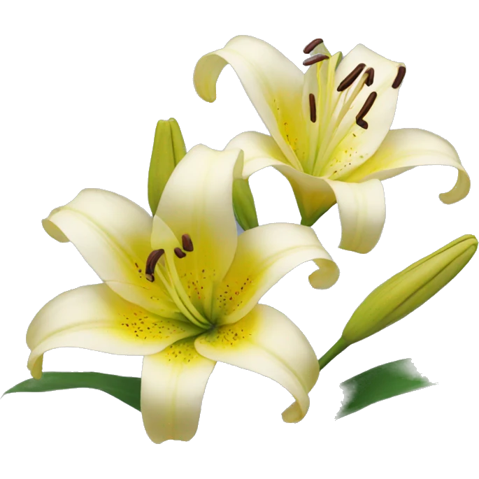 Lilies  emoji