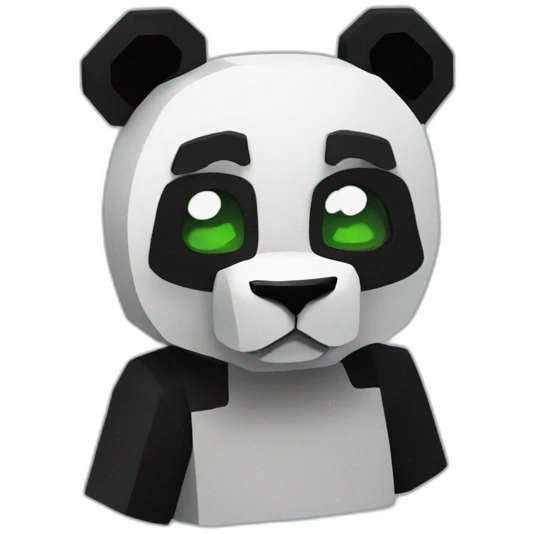 Panda Minecraft emoji