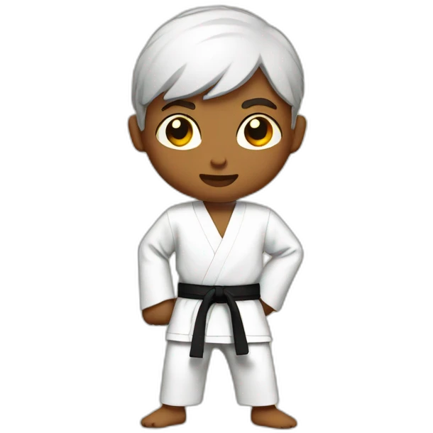 Karate boy emoji