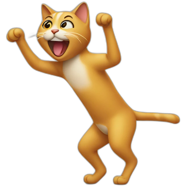 Cat Twerking dance emoji