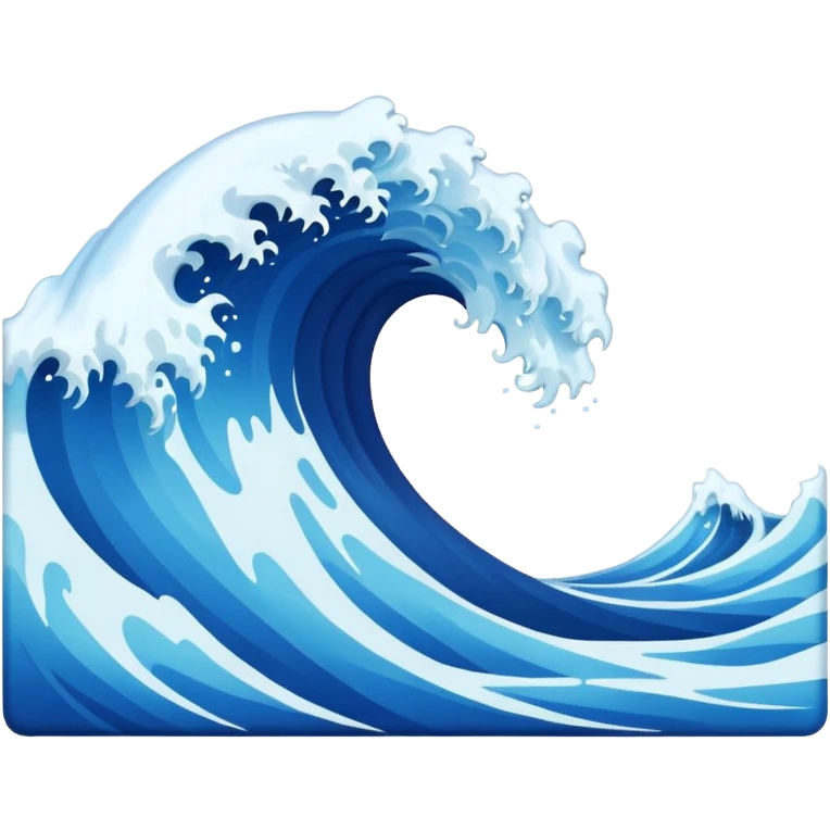 ocean wave emoji