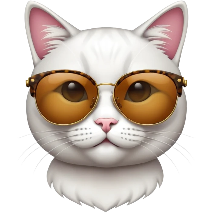 cat boss sunglases emoji