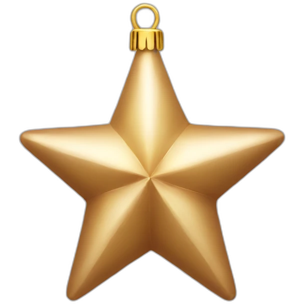 christmas decoration star emoji