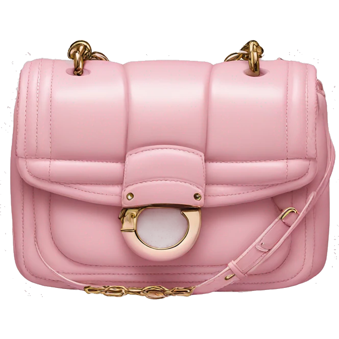 Dior bag pink emoji