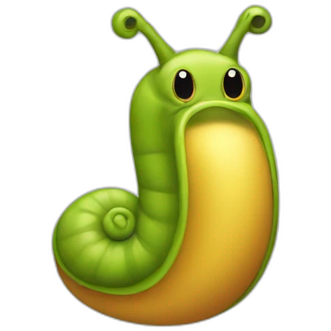 Sticky slug emoji
