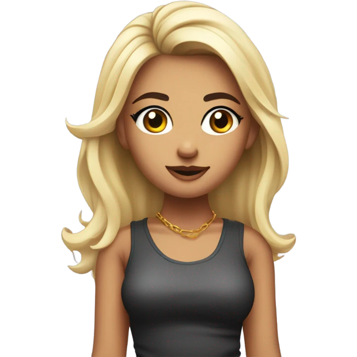Girl with attitude  emoji