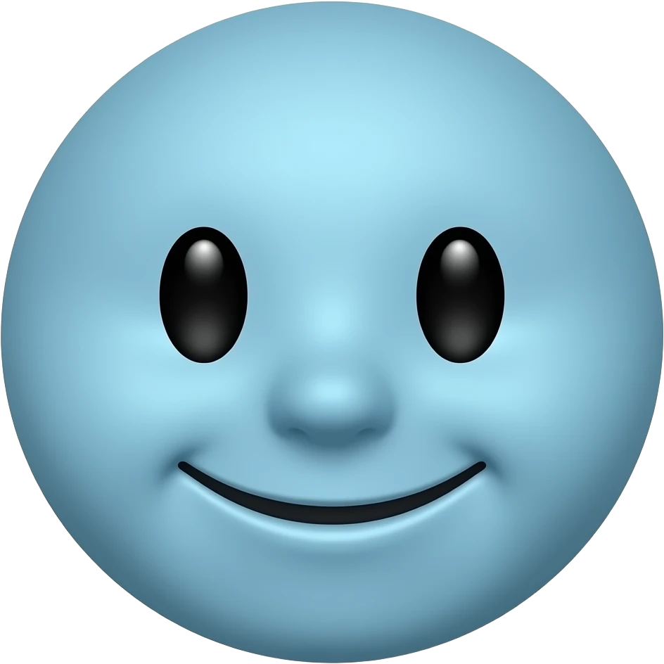 pastel blue emoji summer emoji