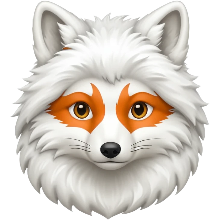white fox emoji