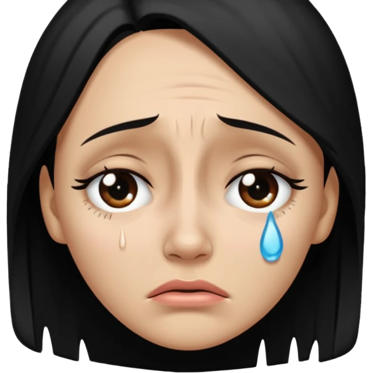 caveira chorando emoji