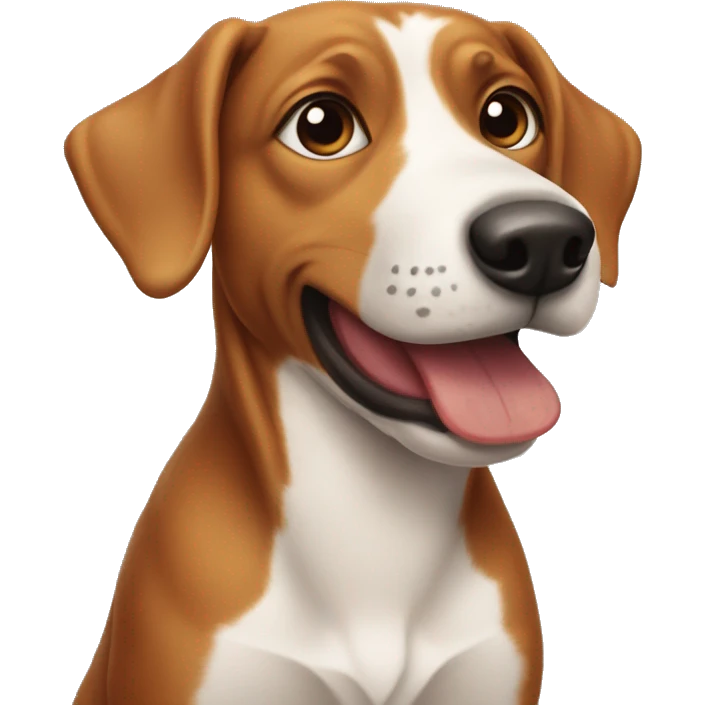 Un perro salchicha  emoji