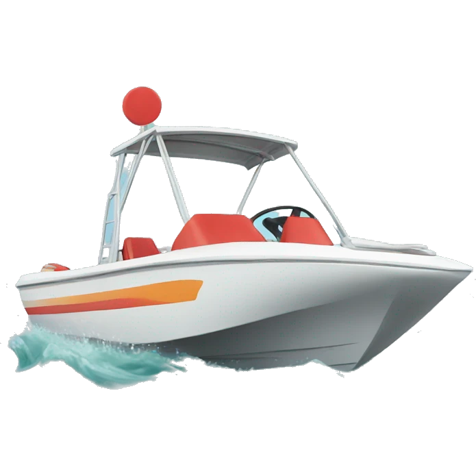 Sport Water boat  emoji